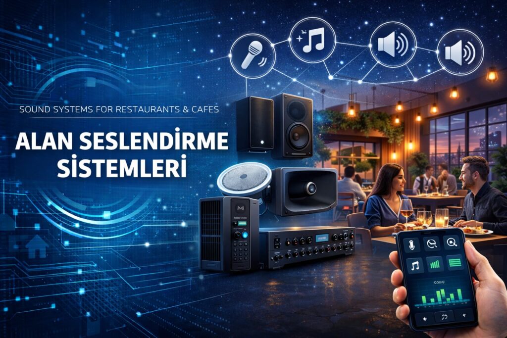 BAR, RESTORANT, CAFE SES SİSTEMLERİ